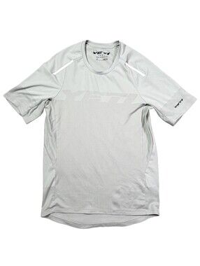 Yeti Cycles TURQ Air Jersey Men XS Gray MTB Mountain Bike Short Sleeve Racing